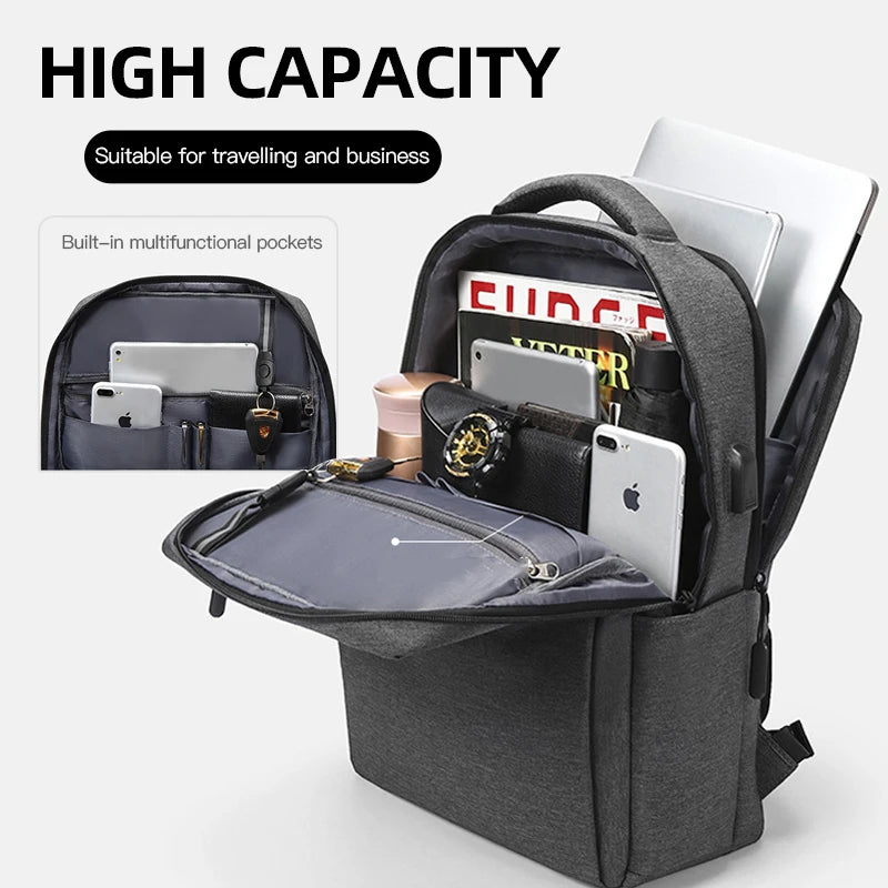 Laptop Backpack Durable 40L USB Charging