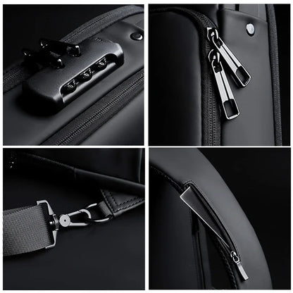 Shoulder Bag Anti-Theft USB Travel Crossbody