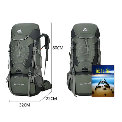 Backpack Camping 75L Outdoor Trekking