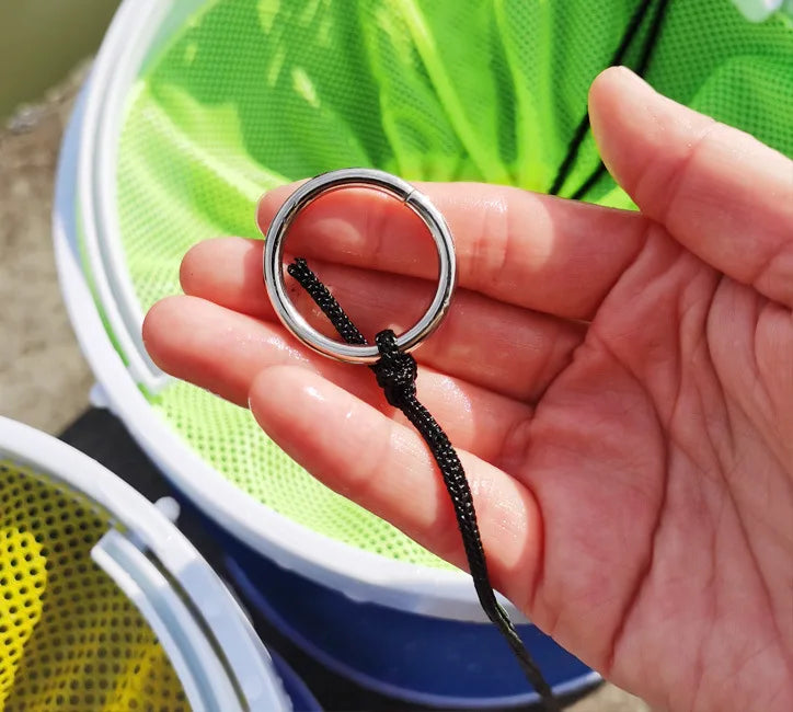Multifunctional Folding Bucket Net with Handle