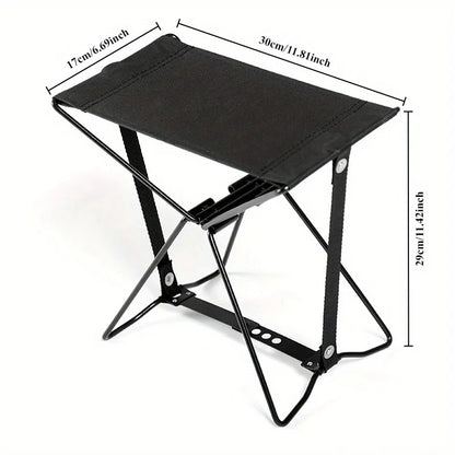 Portable Camping Iron Stool