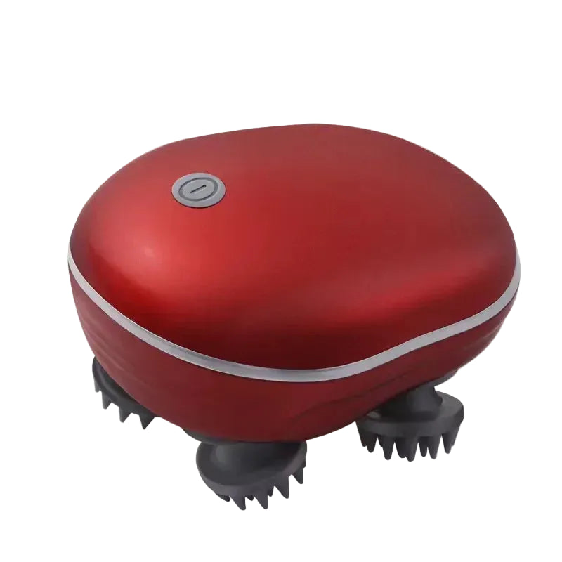Scalp Massager with Electric Red Light Therapy Relaxation