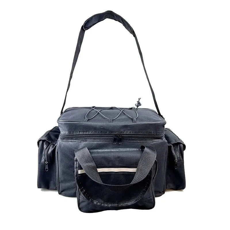 Fishing Bag Waterproof Nylon Large Capacity Shoulder Tackle