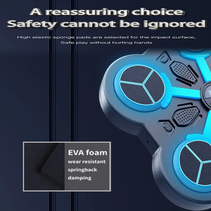 Boxing Trainer with Smart Bluetooth Wall Mounted Music Target