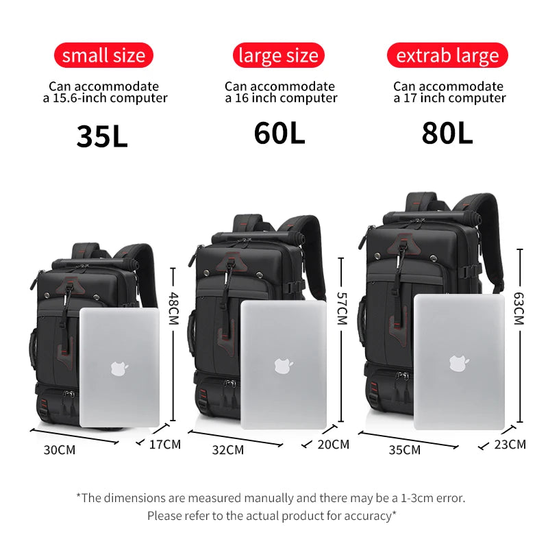 Backpack with 70L Large Capacity for Hiking