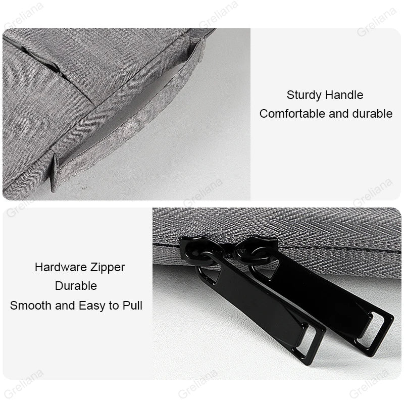 Laptop Bag Waterproof Portable 14-Inch Notebook Briefcase
