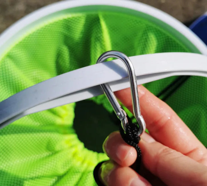 Multifunctional Folding Bucket Net with Handle