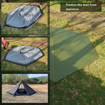 Camping Groundsheet with Large Waterproof Octagonal