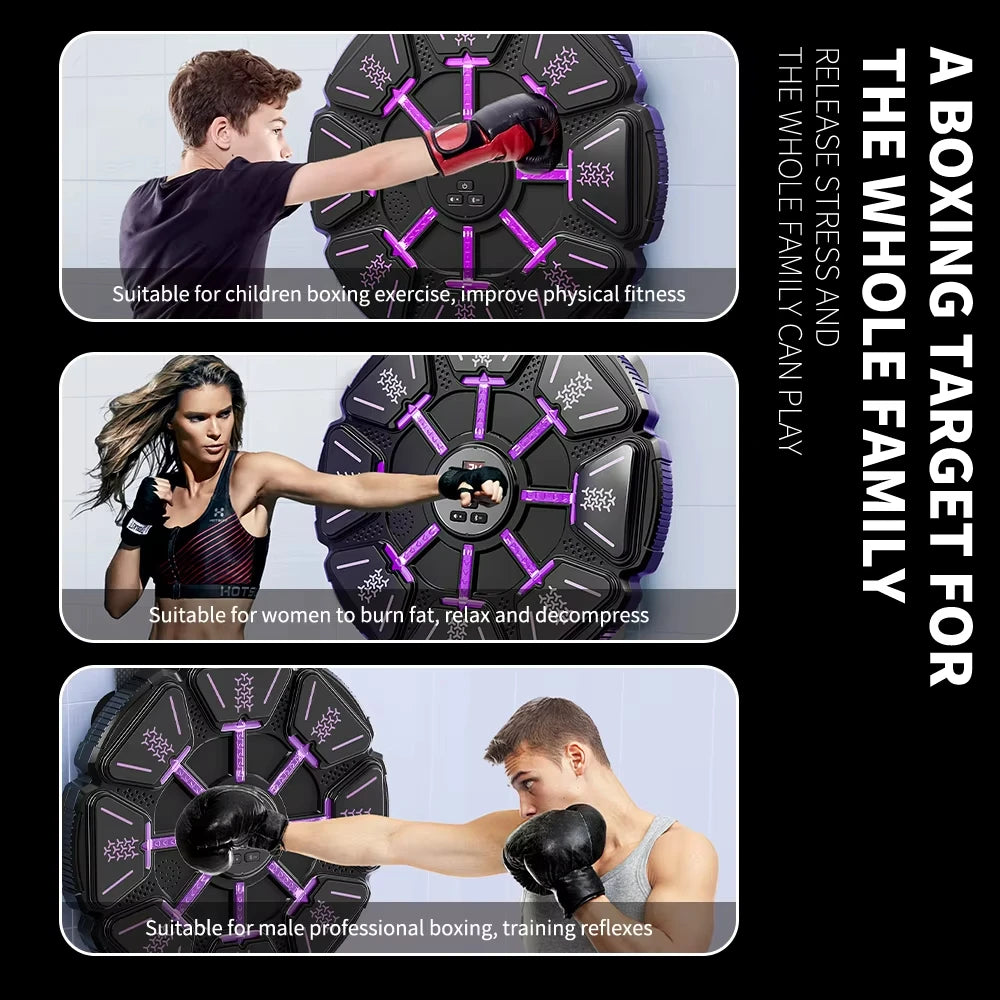 Music Boxing Machine with Smart Bluetooth Trainer
