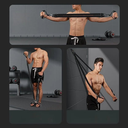 Multi-Functional Resistance Pedal Tension Rope
