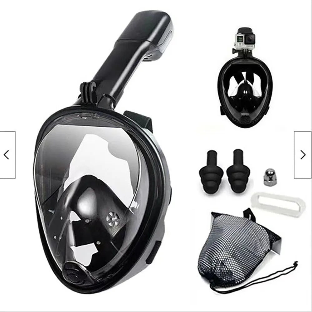 Snorkeling Mask Full Face with Anti-Fog for Adult