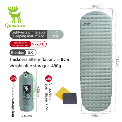 Ultralight Inflatable Sleeping Pad with Waterproof for Camping