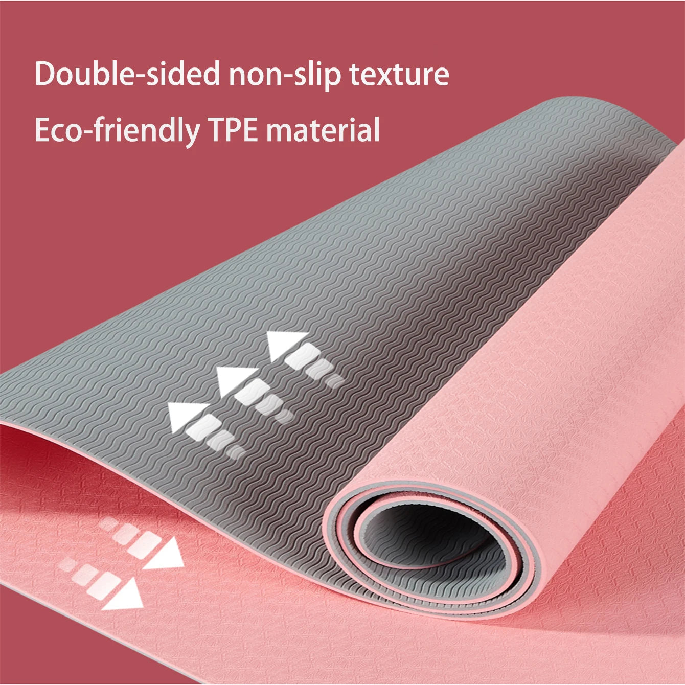 Yoga Mat TPE Non-Slip Professional