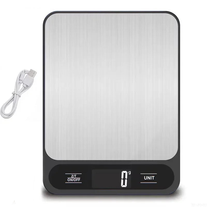 Kitchen Scale Digital with USB Waterproof 10Kg Smart