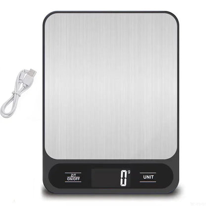 Kitchen Scale Digital with USB Waterproof 10Kg Smart