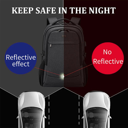 Waterproof Laptop Backpack with USB Port