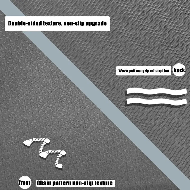 Jump Rope Mat Shock-Absorbing Round TPE
