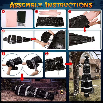 Best Halloween Hanging Corpse Prop Decoration | Buy Online at Furniture Things Australia