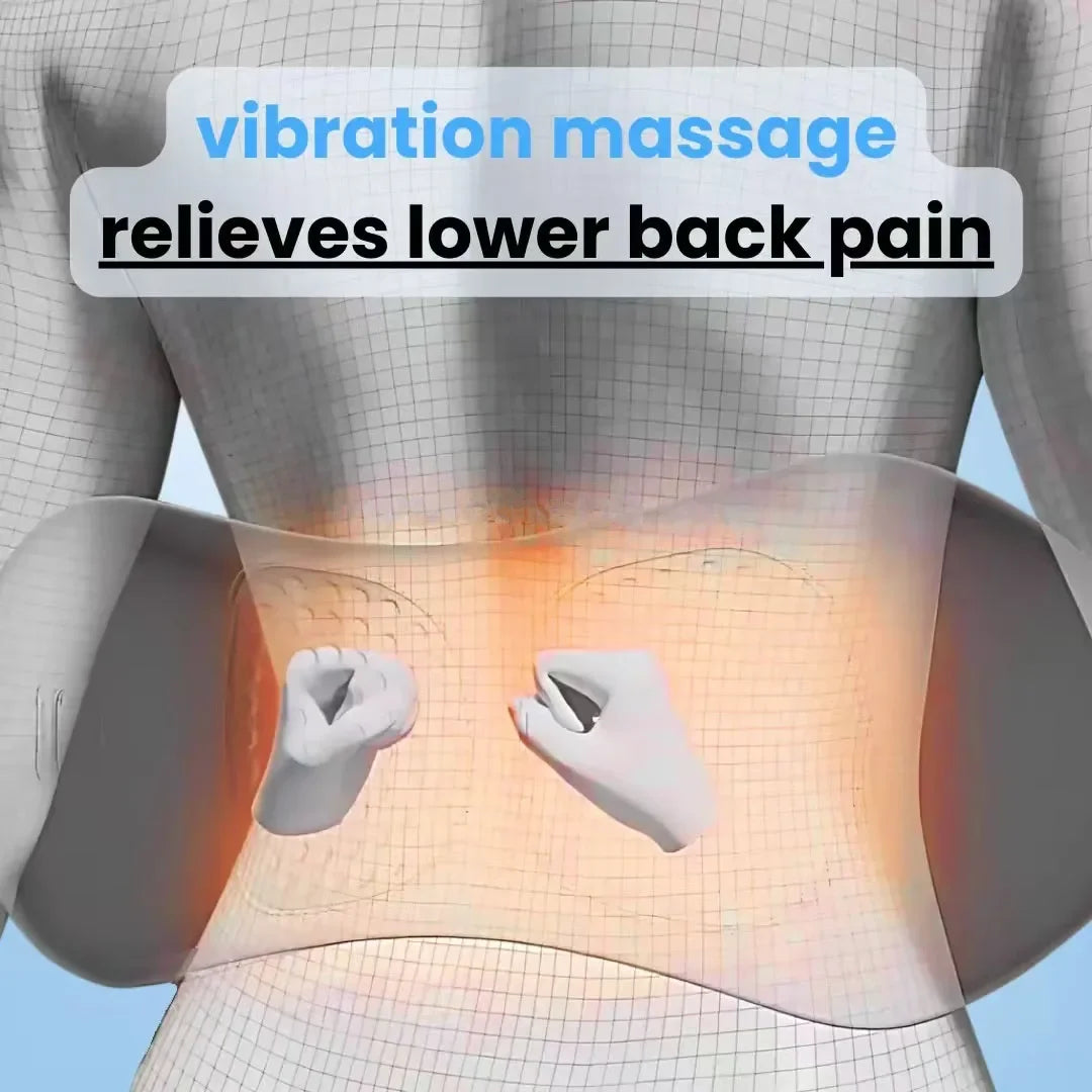 Back Massager with 3-in-1 Deep Tissue Sleeping Support