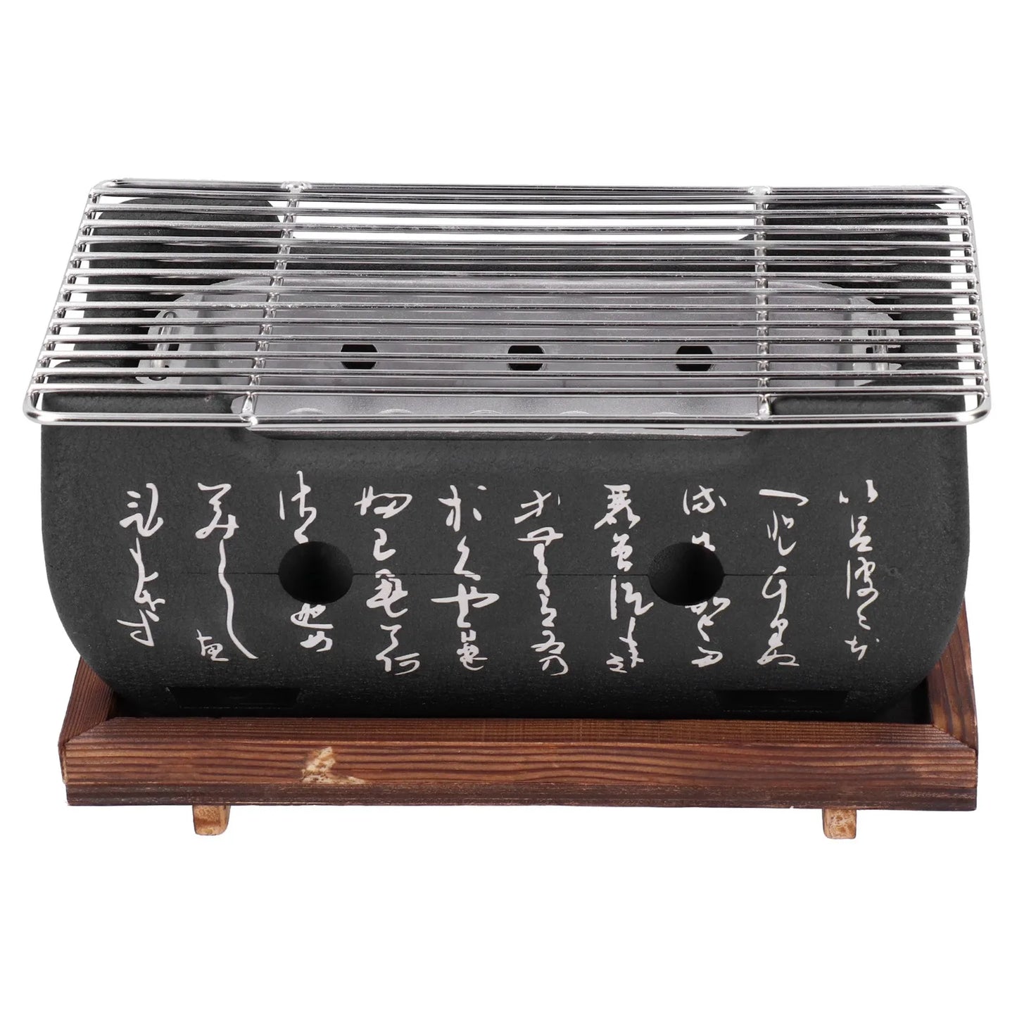 Japanese Charcoal Grill with Portable Aluminum Mini