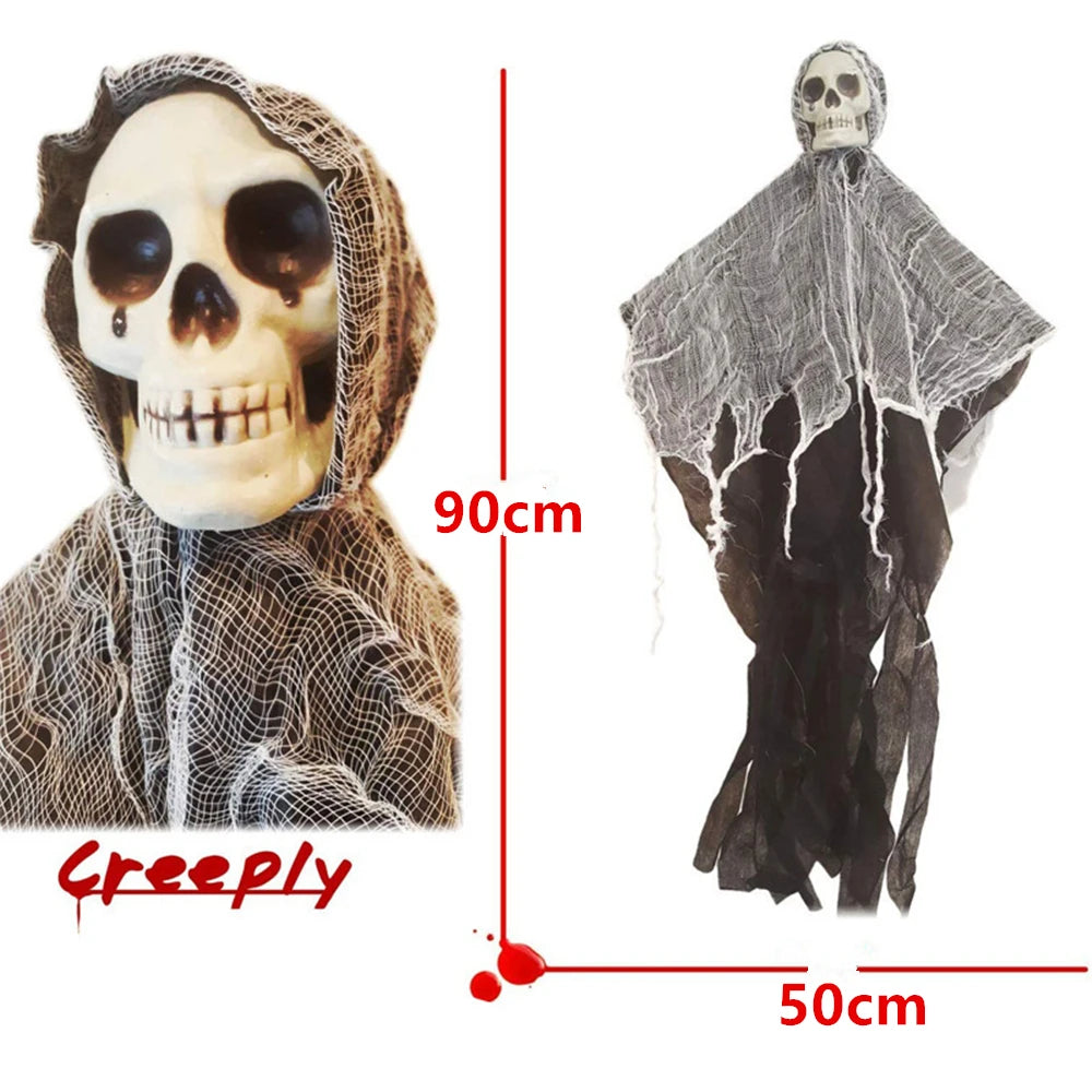 Halloween Skull Hanger for Outdoor Decoration