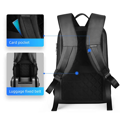 Backpack Laptop Waterproof Nylon Slim