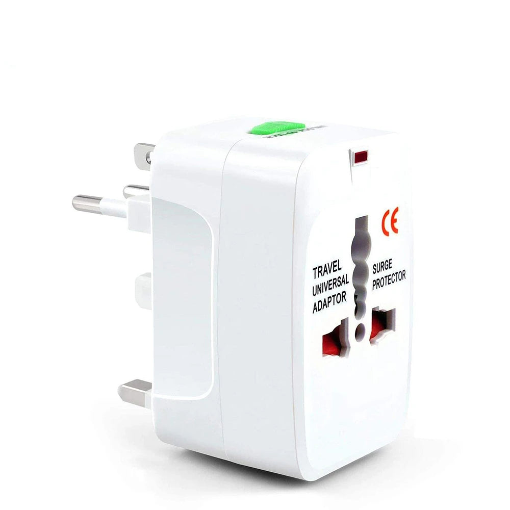 Universal Plug Travel Adapter  with USB Type C Ports