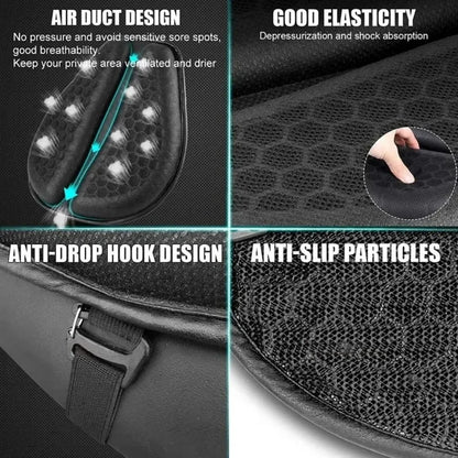 Motorcycle Seat Cushion Honeycomb Gel Pressure Relief Pad