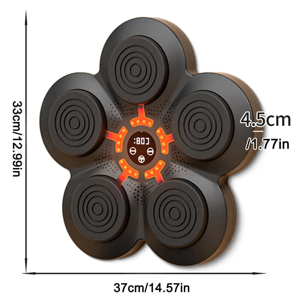 Boxing Target with Smart LED Music Reaction Trainer