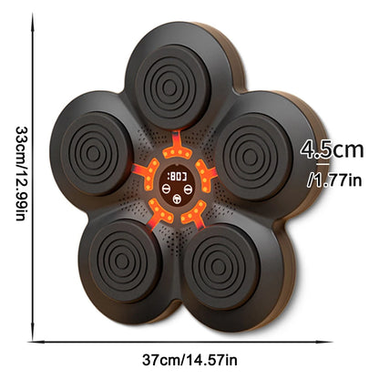 Boxing Target with Smart LED Music Reaction Trainer