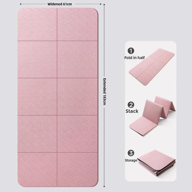 Foldable Non-Slip Yoga Mat EVA