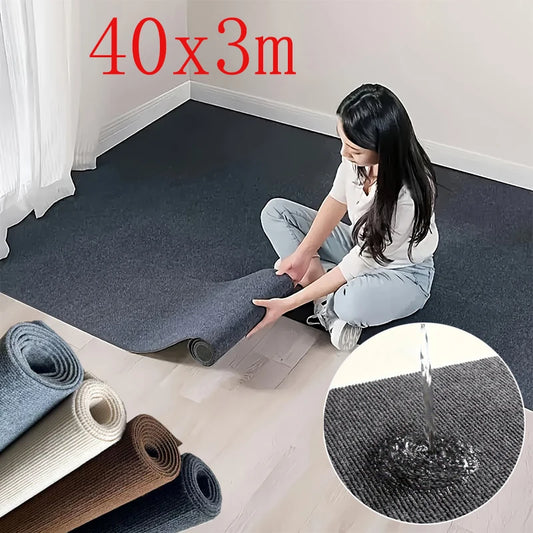 Carpet Roll Self-Adhesive Dark Gray 40×300cm