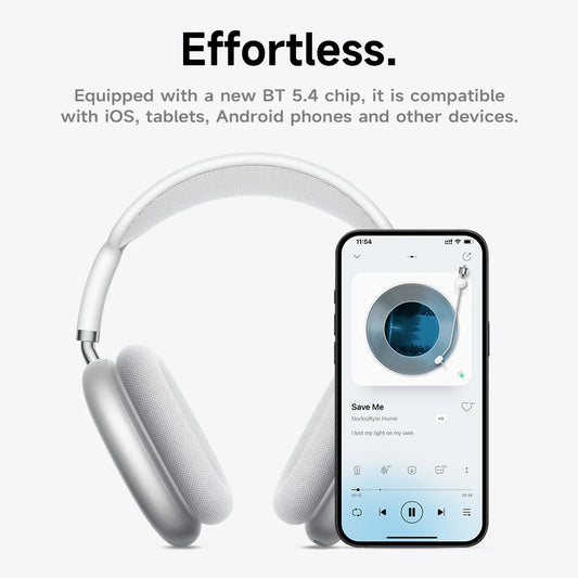 Headphones Wireless Bluetooth ANC Over-Ear W65 Plus