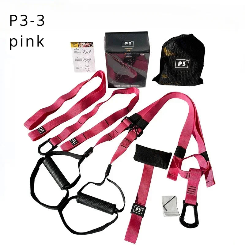 Adjustable Suspension Resistance Training Belt Set