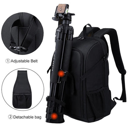 Camera Backpack Waterproof Large-Capacity DSLR Travel