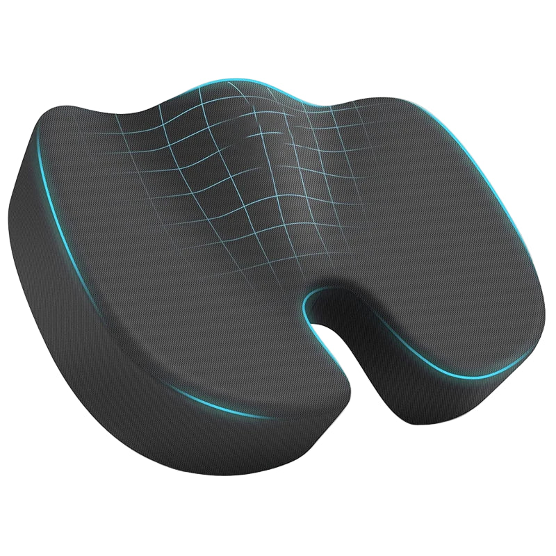 Seat Cushion Memory Foam Ergonomic Office Car Support