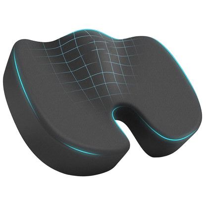 Seat Cushion Memory Foam Ergonomic Office Car Support