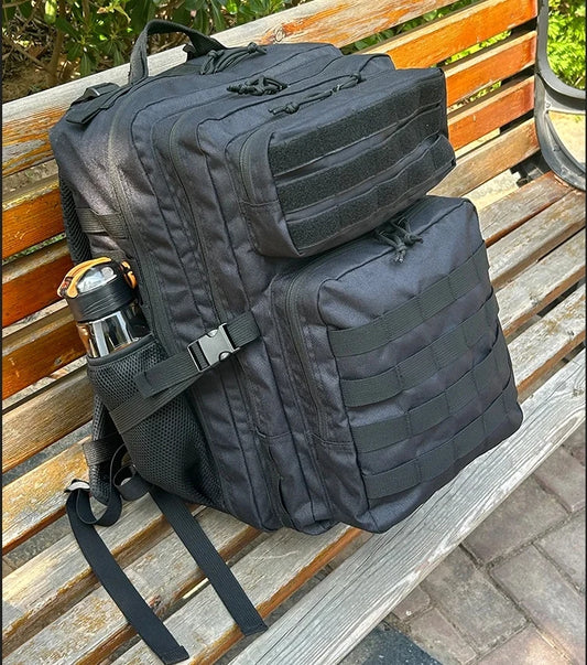 Tactical Backpack with 40L Outdoor Travel Rucksack