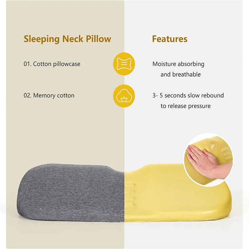 Pillow Cervical Memory Foam Ergonomic Orthopedic