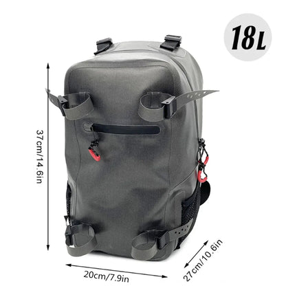 Fishing Backpack Water Resistant 18L Shoulder Bag