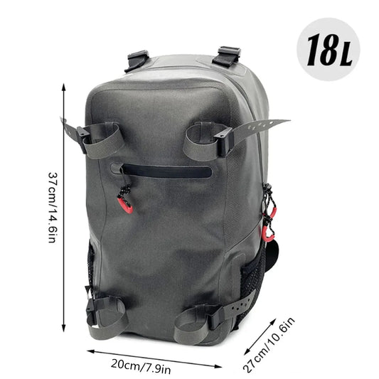 Fishing Backpack Water Resistant 18L Shoulder Bag