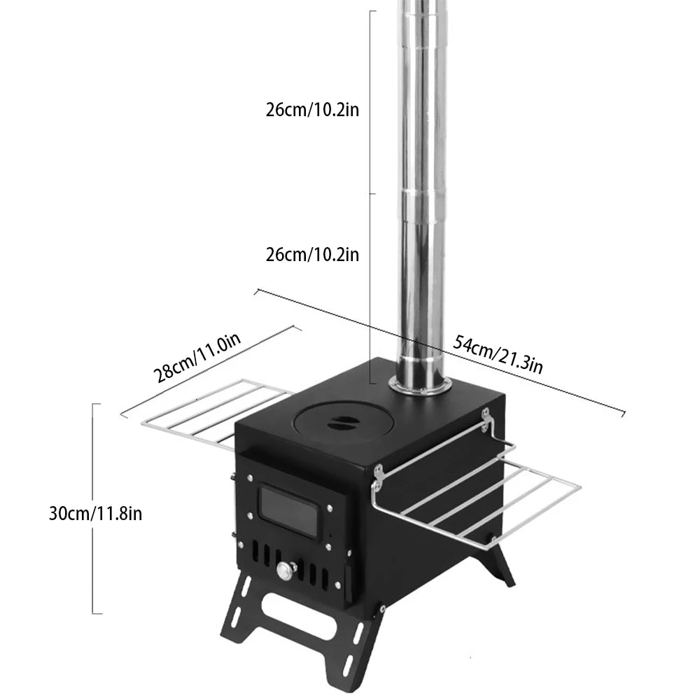 Wood Burning Foldable Stove