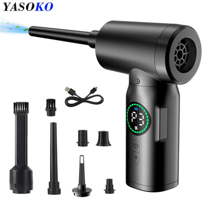 Air Duster Vacuum Cleaner 7500mAh Portable Cordless Blower