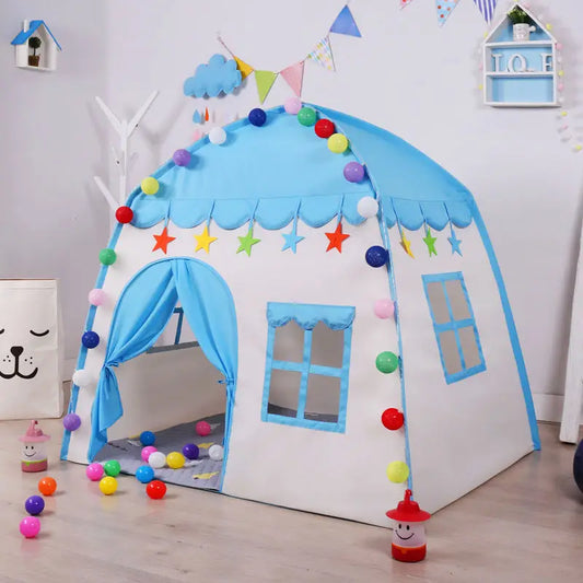 Kids Play Tent with Princess Castle Teepee