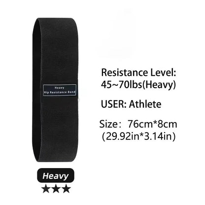Fabric Resistance Hip Bands Set for Glute & Leg Training (3PCS)