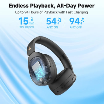Headphones Bluetooth with Wireless Noise Cancelling Over-Ear