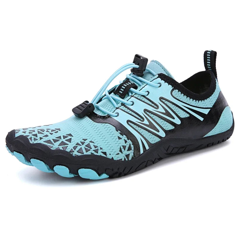 Trail Running Light Blue Shoes for Men (Shoe Size: 40)