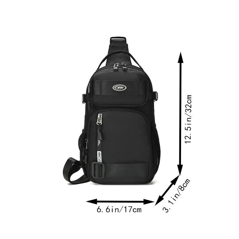 Crossbody Bag Lightweight Oxford Men’s Casual