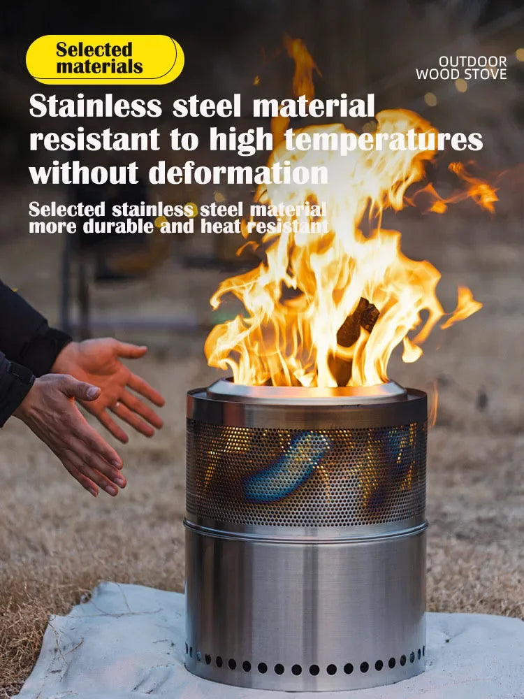 Wood Burning Camping Stove