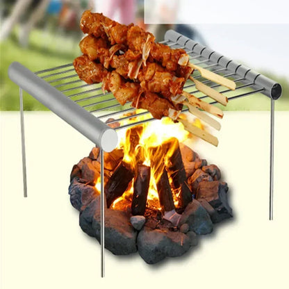 Stainless Folding Grill with Portable Mini
